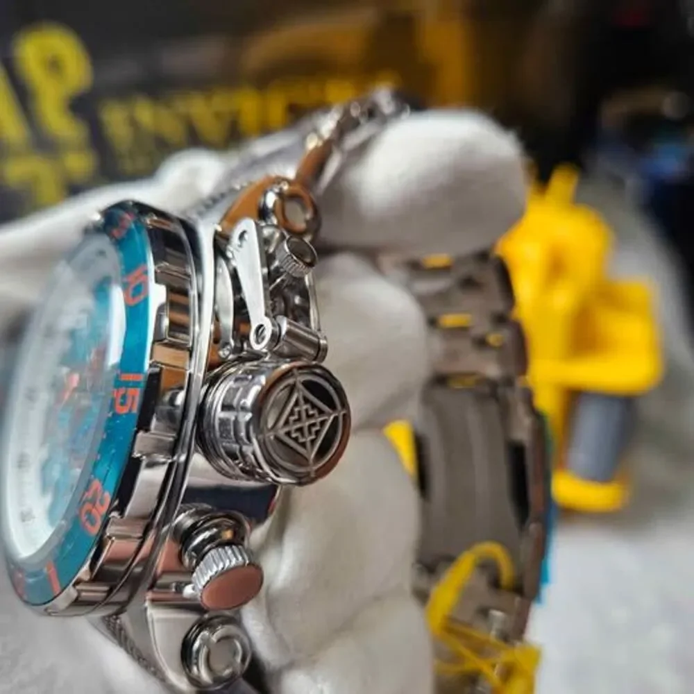 Invicta NFL Miami Dolphins Men's Watch - 52mm, Steel (41620)